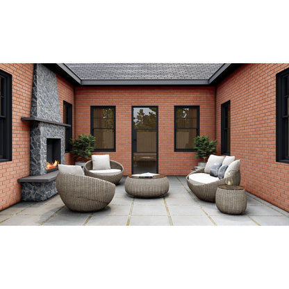 Light 3 - Single (Cold Weather + Thermal Break) | Steel French Doors