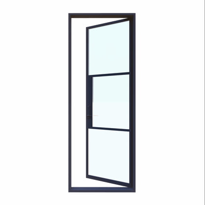 Light 3 - Single (Cold Weather + Thermal Break) | Steel French Doors