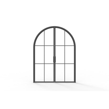 Light 6 Interior - Double - Arch | Steel Interior Door