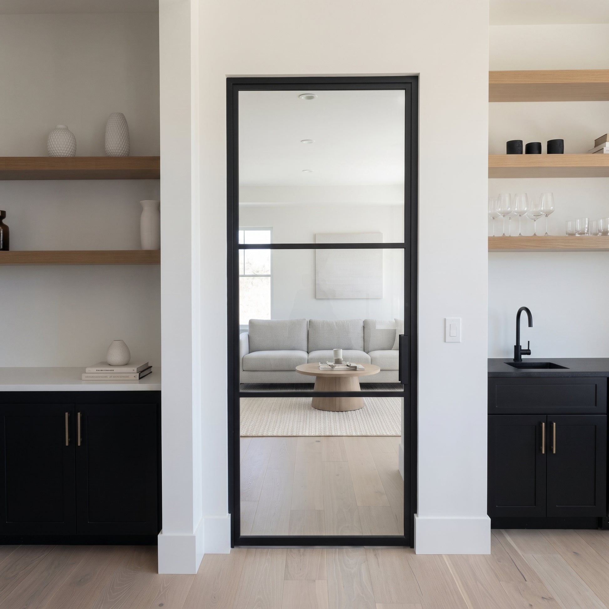 Light 6 Interior - Single | Steel Interior Door