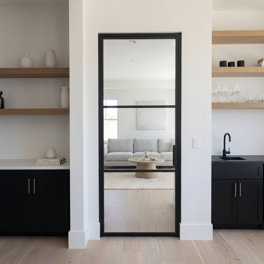Light 6 Interior - Single | Steel Interior Door