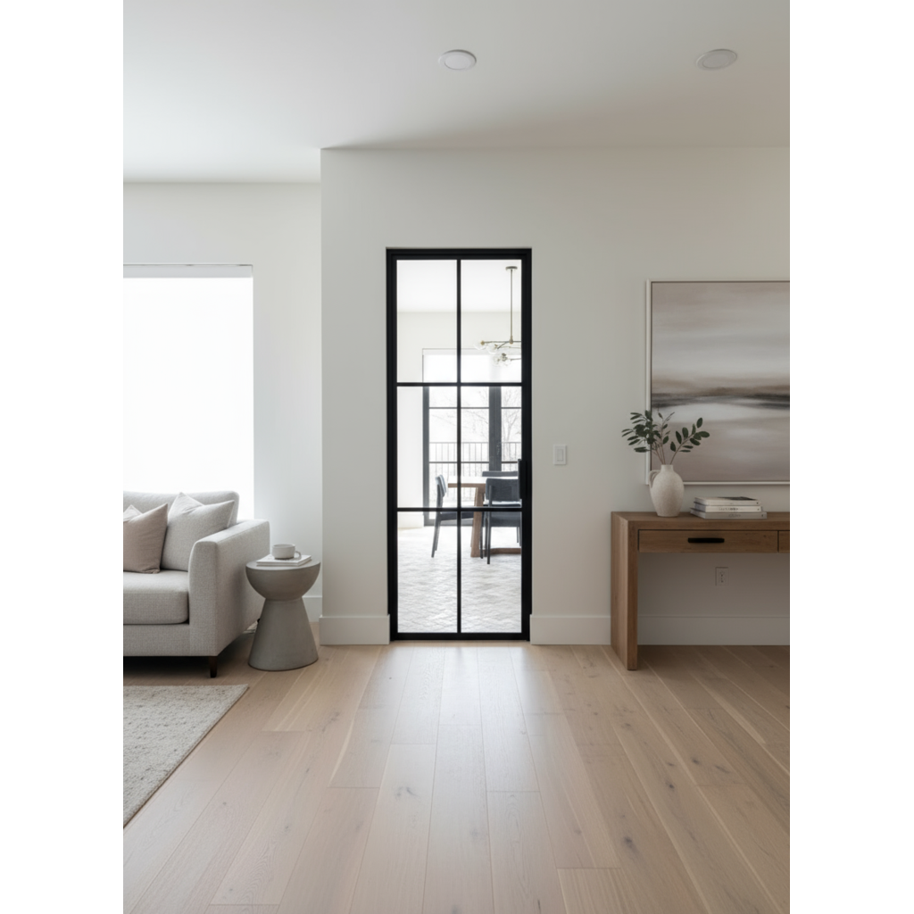 Light 6 Interior - Single | Steel Interior Door