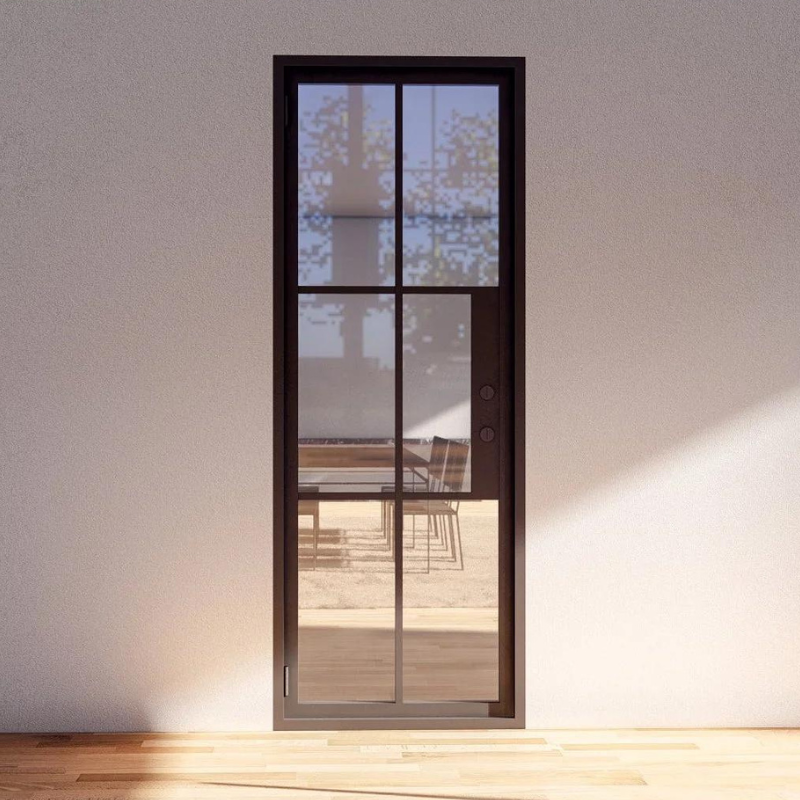 Light 6 - Single | Steel French Doors