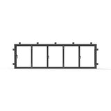 Pre-Order: Light 1 - 5 Panel Sliding Window | Steel French Doors (Ships 16-18 Weeks)