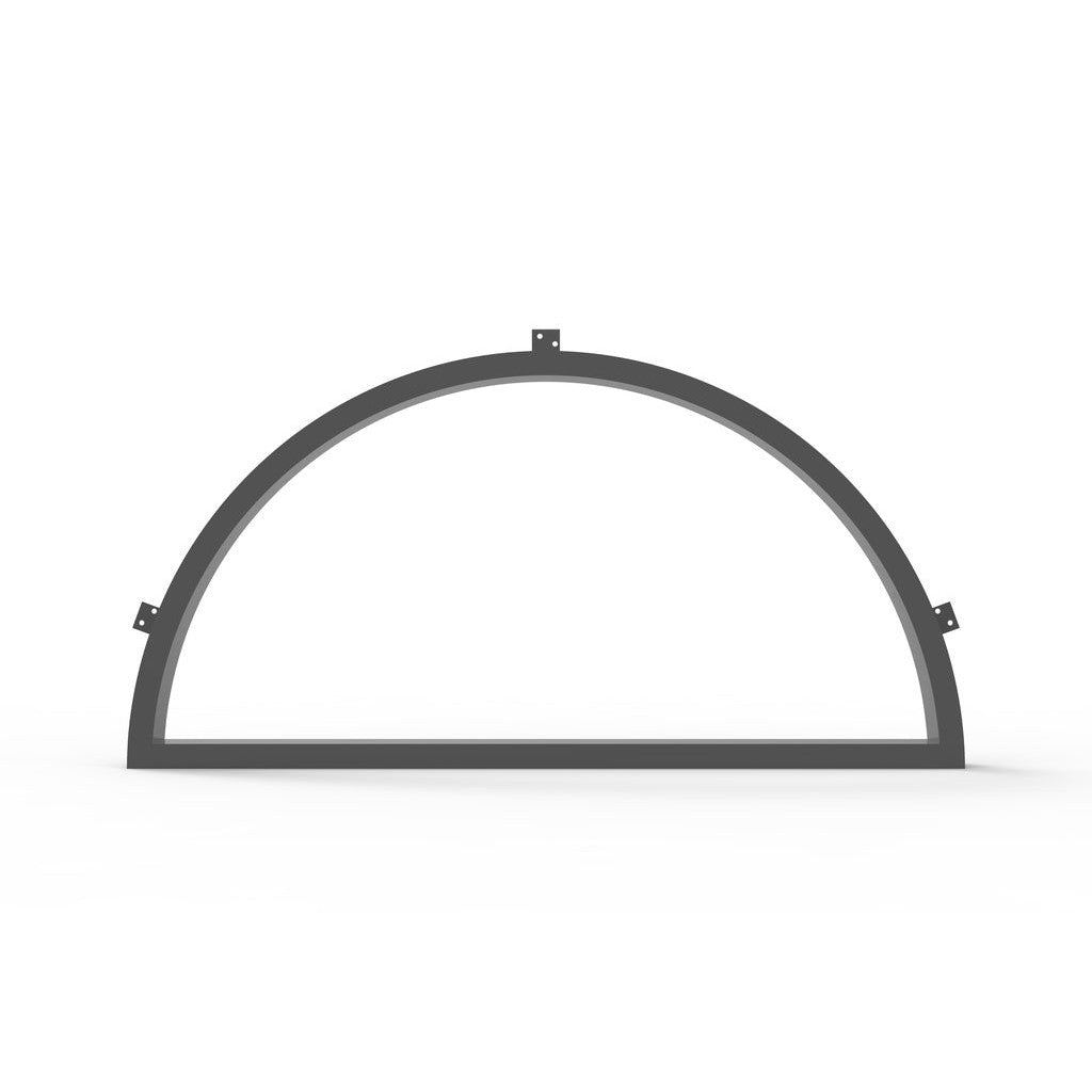 Light 1 - Transom - Arch - Fixed Window | Steel French Doors