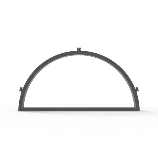 Light 1 - Transom - Arch - Fixed Window | Steel French Doors