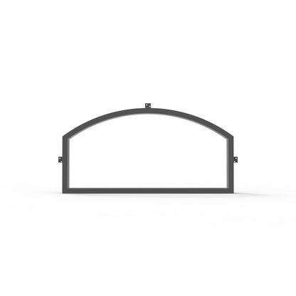 Pre-Order: Light 1 Transom | Steel French Doors (Ships 16-18 Weeks)