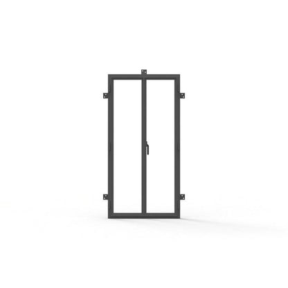 Pre-Order: Light 1 Double Casement Window | Steel French Doors (Ships 16-18 Weeks)