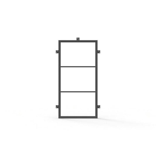 Pre-Order: Light 3 Fixed Window | Steel French Doors (Ships 16-18 Weeks)