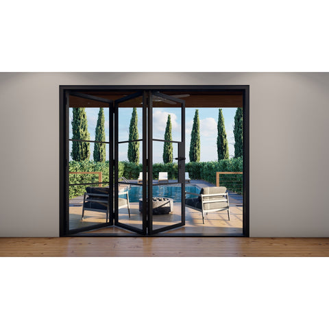 Pre-Order - Light 3 - 3 Panel | Steel Bi-Fold Doors