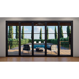 Pre-Order: Light 3 - 5 Panel | Steel Bi-Fold Doors (Ships 16-18 Weeks)