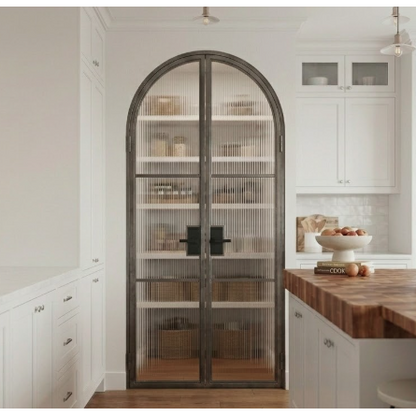 Light 3 Interior - Double - Arch | Steel Interior Door