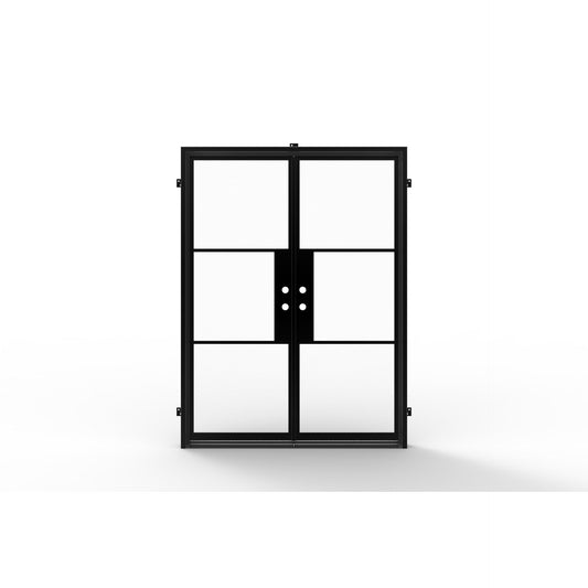 Light 3 Exterior - Double | Steel French Doors