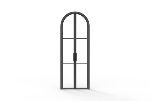 Light 3 Interior - Double - Arch | Steel Interior Door