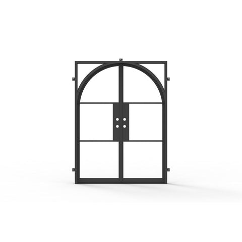 Pre-Order: Light 3 - Double | Steel French Doors (Ships 16-18 Weeks)