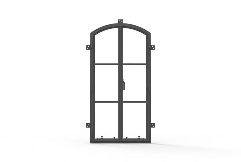 Pre-Order: Light 3 Double Casement Window | Steel French Doors (Ships 16-18 Weeks)