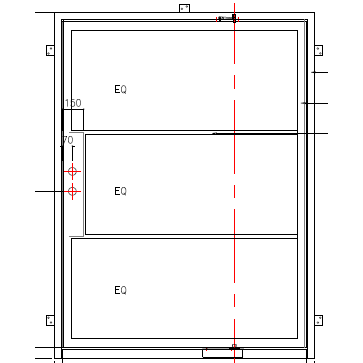 Light 3 Pivot w/ Standard Boreholes (Arriving 5/20/24) | Steel Pivot Doors