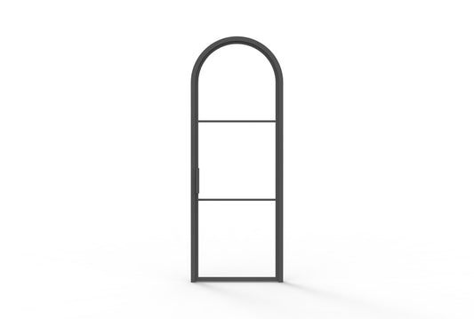 Light 3 Interior - Single - Arch (Arriving 11/15/24) | Steel Interior Door