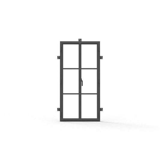 Pre-Order: Light 3 Double Casement Window | Steel French Doors (Ships 16-18 Weeks)