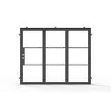 Light 3 Bi-Fold - 3 Panel | Steel French Doors