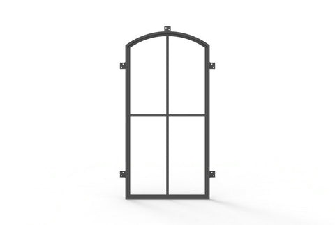 Pre-Order: Light 4 Fixed Window | Steel French Doors (Ships 16-18 Weeks)