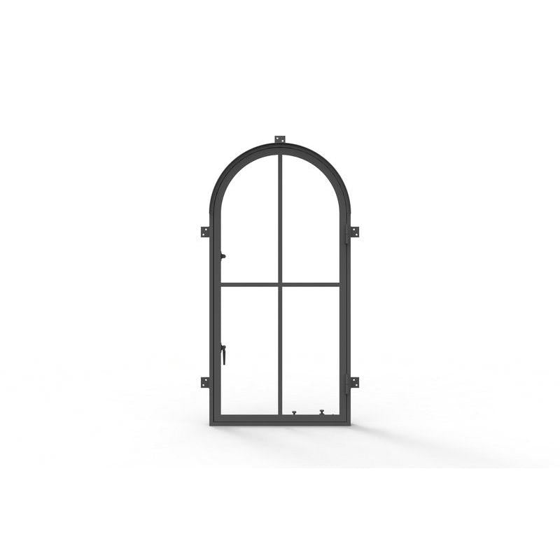 Pre-Order: Light 4 Single Casement Window | Steel French Doors (Ships 16-18 Weeks)