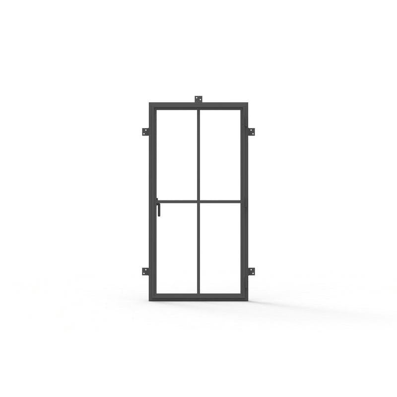 Pre-Order: Light 4 Single Casement Window | Steel French Doors (Ships 16-18 Weeks)
