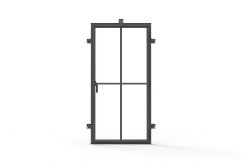 Pre-Order: Light 4 Single Casement Window | Steel French Doors (Ships 16-18 Weeks)