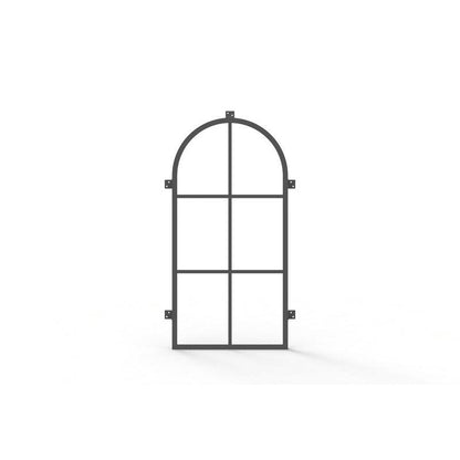 Pre-Order: Light 6 Fixed Window | Steel French Doors (Ships 16-18 Weeks)