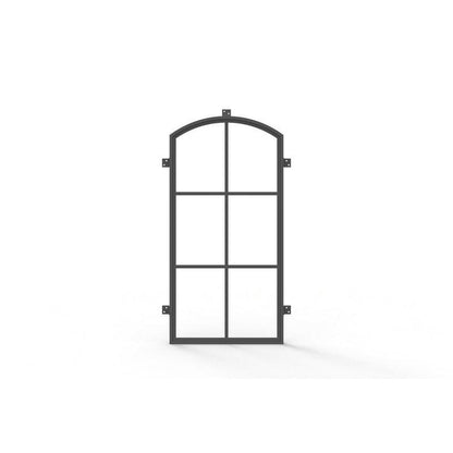Pre-Order: Light 6 Fixed Window | Steel French Doors (Ships 16-18 Weeks)
