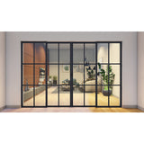 Pre-Order: Light 6 Interior Sliding Door | Steel Interior Doors (Ships 16-18 Weeks)