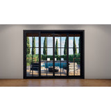 Pre-Order: Light 6 - 4 Panel | Steel Sliding Doors (Ships 16-18 Weeks)