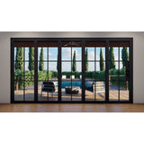 Pre-Order: Light 6 - 5 Panel | Steel Bi-Fold Doors (Ships 16-18 Weeks)