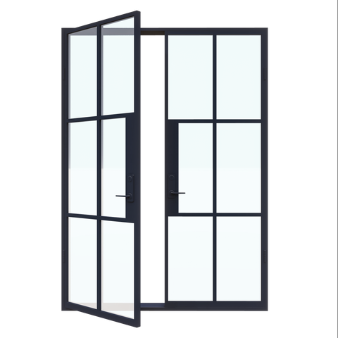 Light 6 - Double (Arriving 5/30/24) | Steel French Doors