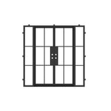 Pre-Order: Light 6 Double + Sidelights (Cold Weather + Thermal Break) | Steel French Doors (Ships 16-18 Weeks)