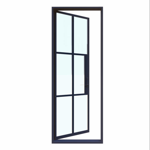 Light 6 Single (Cold Weather + Thermal Break) (Arriving 3/1/24) | Steel French Doors