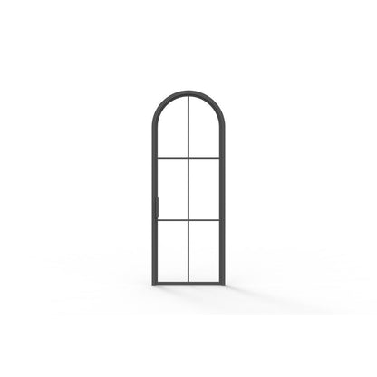 Light 6 Interior - Single - Arch | Steel Interior Door