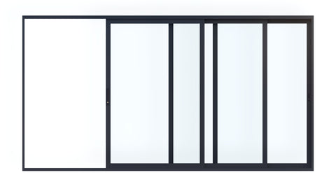 Light 1 - Aluminum Sliding Door (Arriving 8/15/25) | Aluminum Sliding Doors
