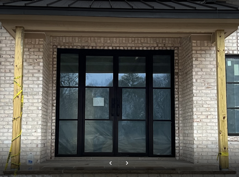 Light 3 - Double + Sidelights | Steel French Doors