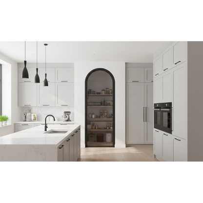 Light 3 Interior - Single - Arch | Steel Interior Door