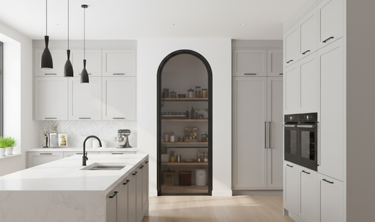 Light 3 Interior - Single - Arch (Arriving 10/31/25) | Steel Interior Door