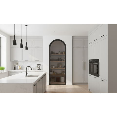 Light 3 Interior - Single - Arch (Arriving 10/31/25) | Steel Interior Door