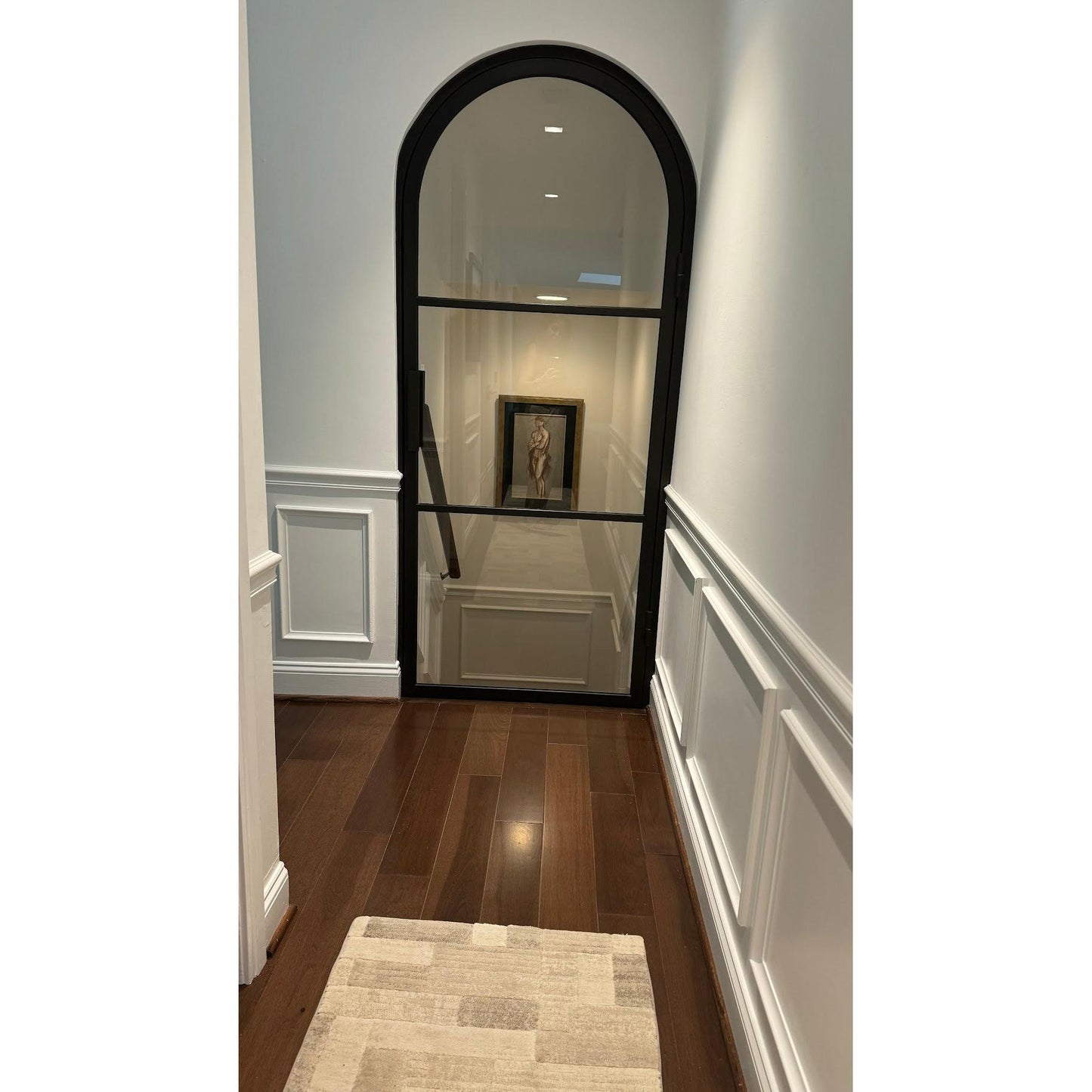 Light 3 Interior - Single - Arch | Steel Interior Door