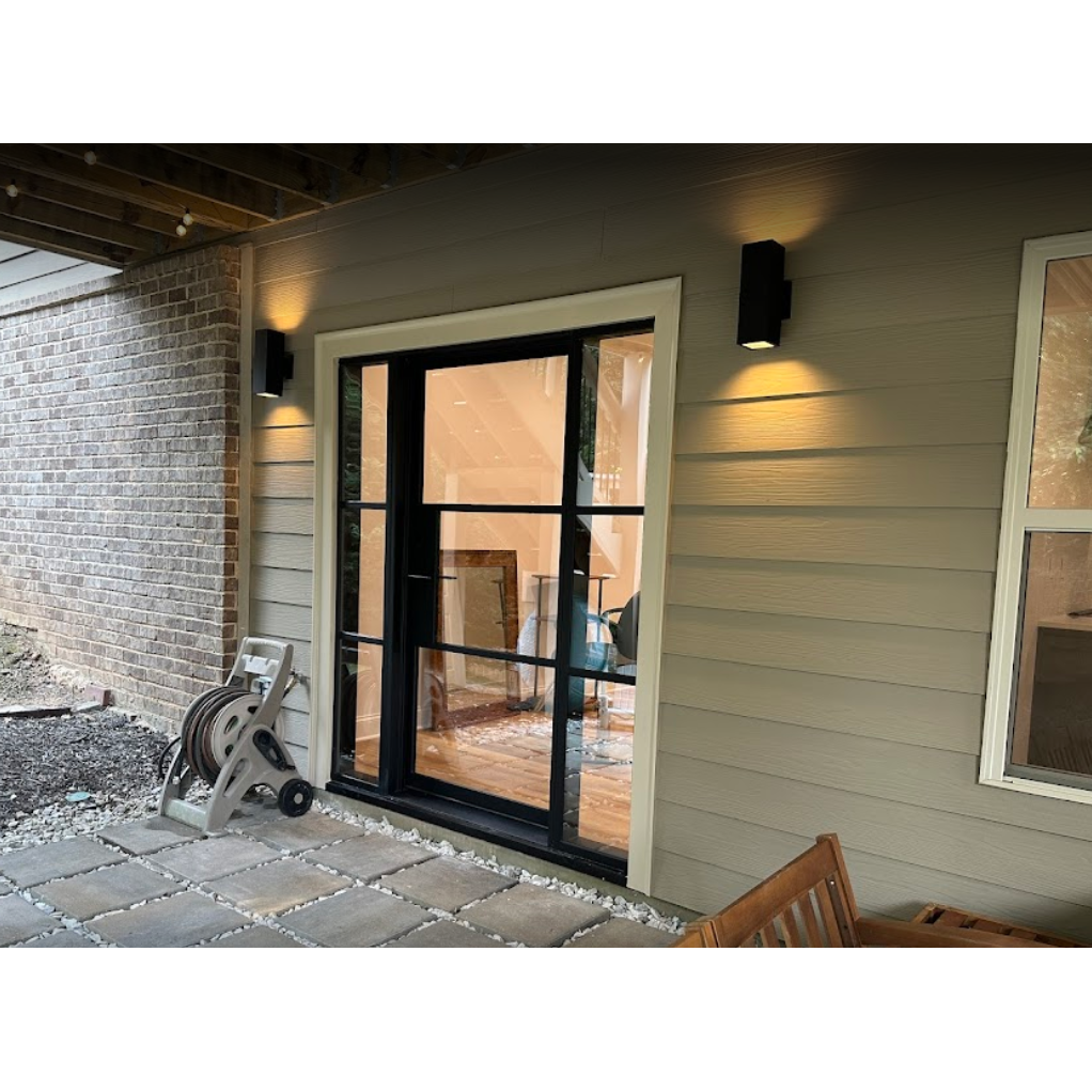 Light 3 - Single + Sidelights | Steel French Doors
