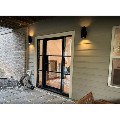 Light 3 - Single + Sidelights | Steel French Doors