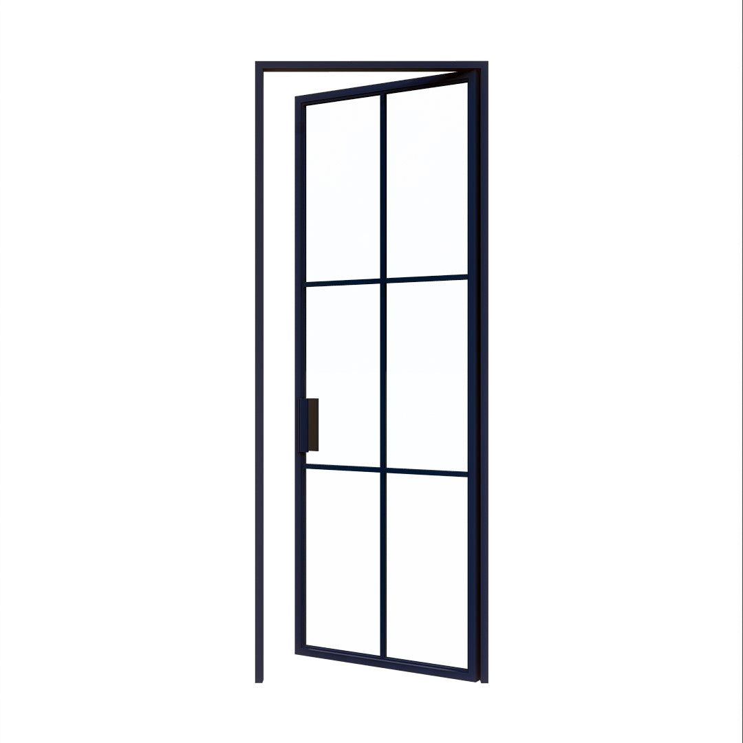 Light 6 Interior - Single | Steel Interior Door