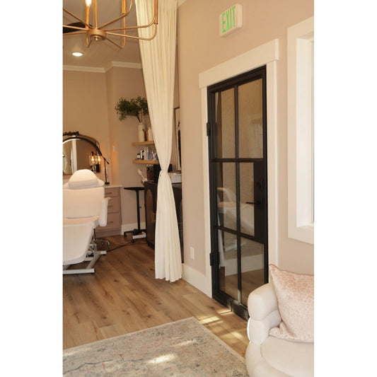 Light 6 - Single | Steel French Doors