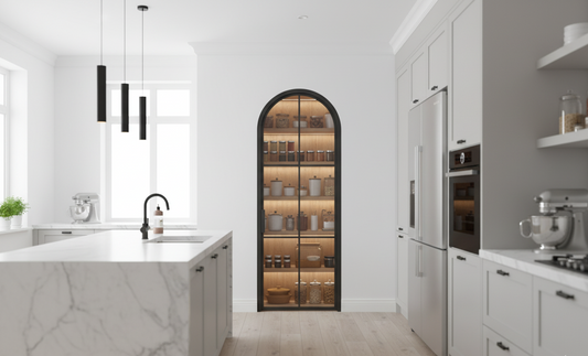 Light 6 Interior - Single - Arch (Arriving 10/31/25) | Steel Interior Door