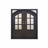 New York - Square Eyebrow | Wrought Iron Door