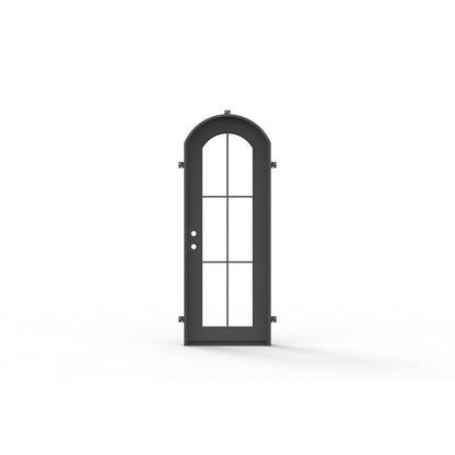 Pre-Order: Beaver Creek Single (Cold Weather + Thermal Break) | Wrought Iron Door (Ships 16-18 Weeks)